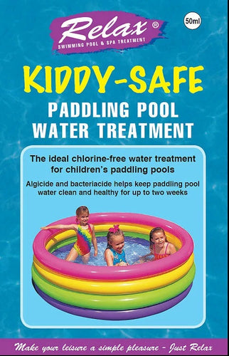 Kiddy pool care water treatment